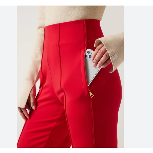 ATHELA X ALECIA KEYS Keys Limitless Pants Tropical Red Size 14 - Picture 2 of 16